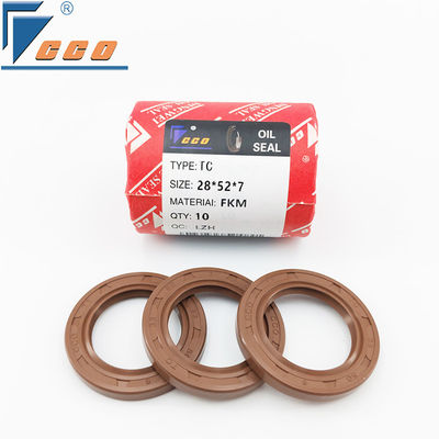 Buy Gear Reducer Rubber Oil Seal Double Lip Oil Sealing With Low Friction online manufacture