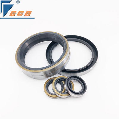 Antifriction Mechanical Seals Double Lip Oil Sealer For Temperature