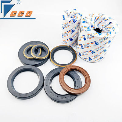 Customized Wheel Hub Oil Seal Gear Reducer Double Lip Oil Seals Black Or Gray
