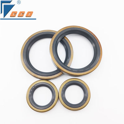 Type NBR Lips Oil Seal Double Lips Steel Rubber Oil Seal For Vacuum Pump