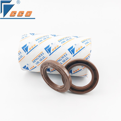 FKM TC Type Oil Seal Temperature To 250°C  Brown Double Lip oil seals for Transmission