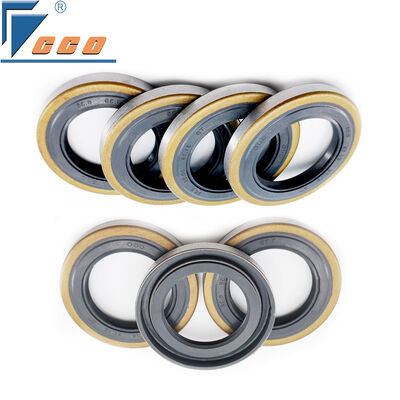 Spring Loaded TB TYPE Oil Seal Featuring Nitrile Rubber Lip Suitable for Machinery